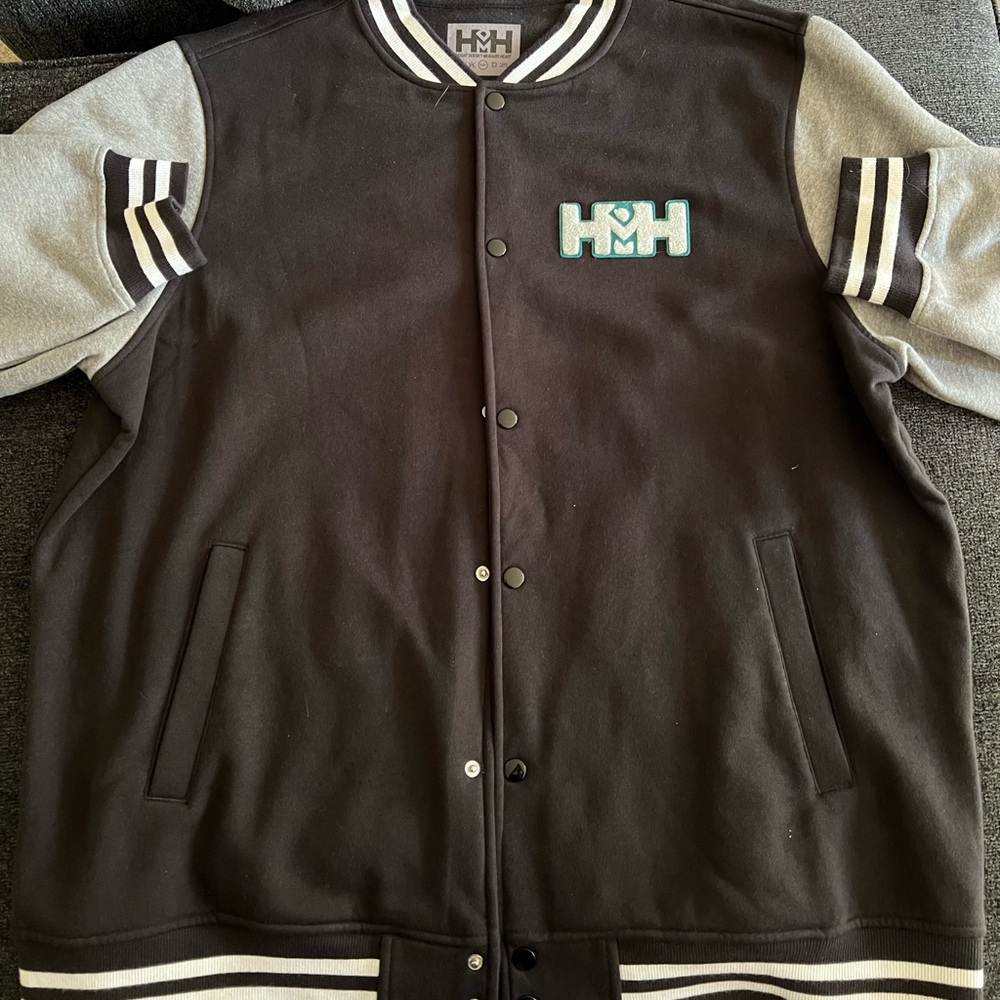 HDMH (Marcus Stroman) Letterman jacket. Size 2XL. Perfect condition